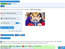 Tablet Screenshot of datingso.com